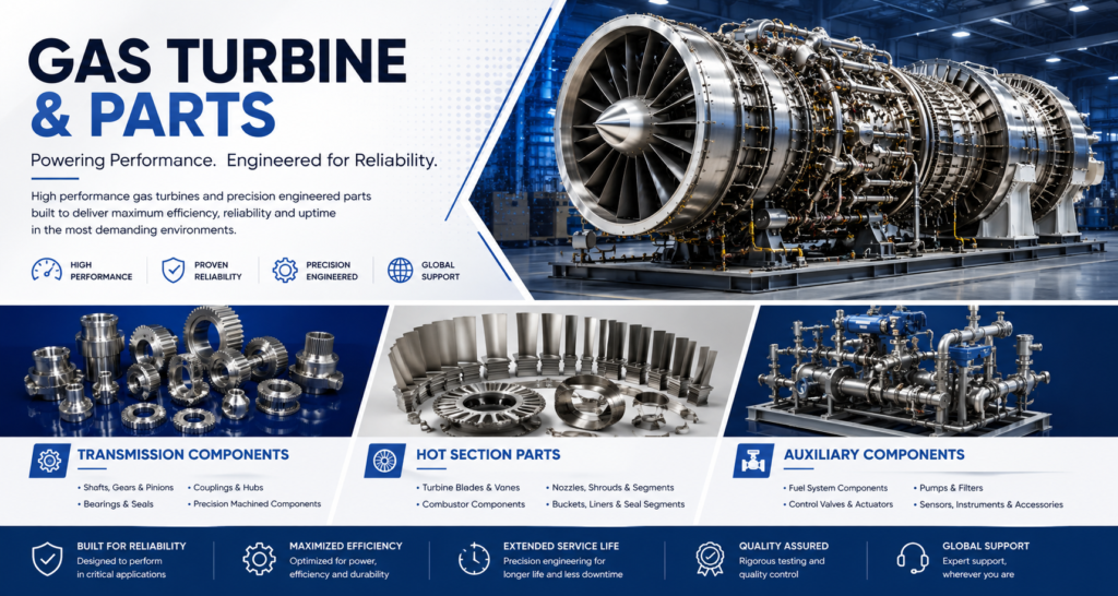 Marine Gas Turbine Parts