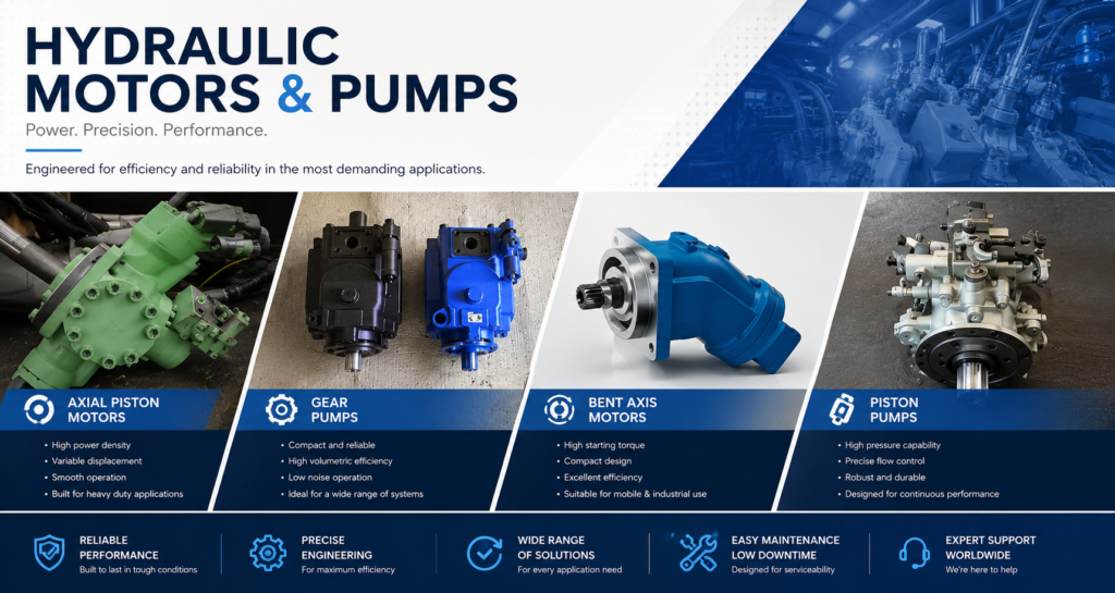 Marine Hydraulic Motor & Pumps