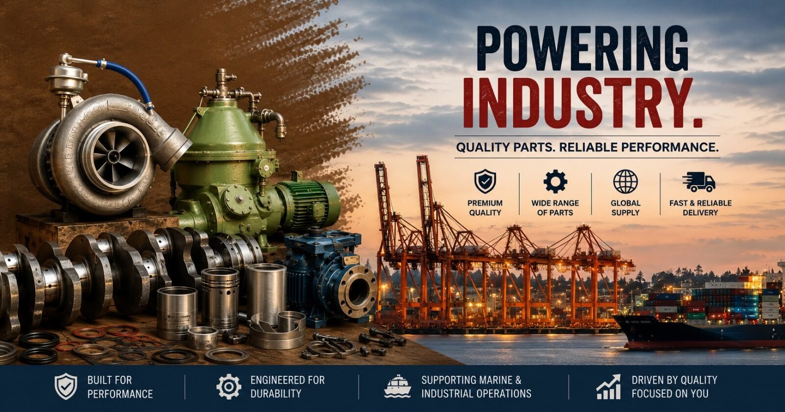 Ship parts supplier